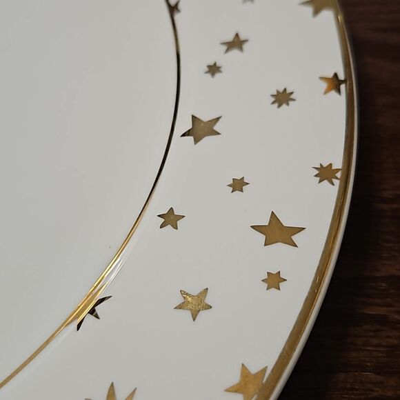Sakura Galaxy 14k gold trimmed star plate - Picture 2 of 3